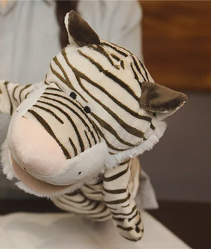 Zachte Pluche Handpoppen - Educatief Speelgoed voor Baby's en Kinderen (Diverse Dieren)