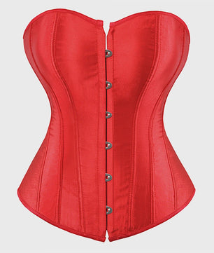 Victoriaans Corset Bustier met Vetersluiting - Plus Size & Vintage Stijl