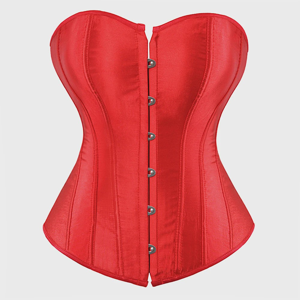 Victoriaans Corset Bustier met Vetersluiting - Plus Size & Vintage Stijl