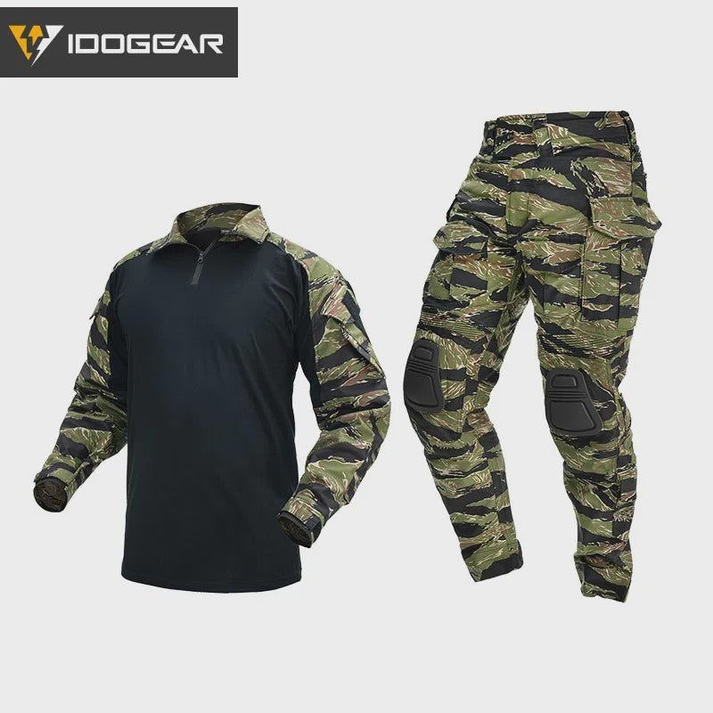 IDOGEAR Gen3 Tactisch Combat Uniform - BDU Kleding voor Outdoor & Sport