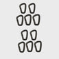 Tactische Karabijnhaak Clips D-Ring Gespen - Set van 1-10 Stuks voor Outdoor & Backpacking