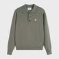 Dames Gebreide Poloshirt met Omvouwbare Kraag en Hartje - Comfortabel & Ademend