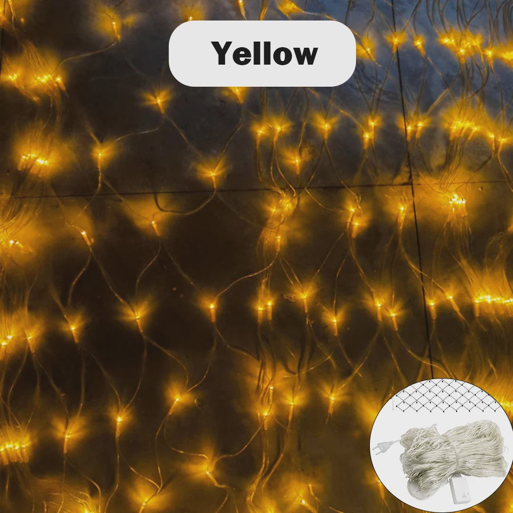 LED Net Verlichting 1.5x1.5M tot 8x10M - Sfeervolle Tuin & Feestdecoratie
