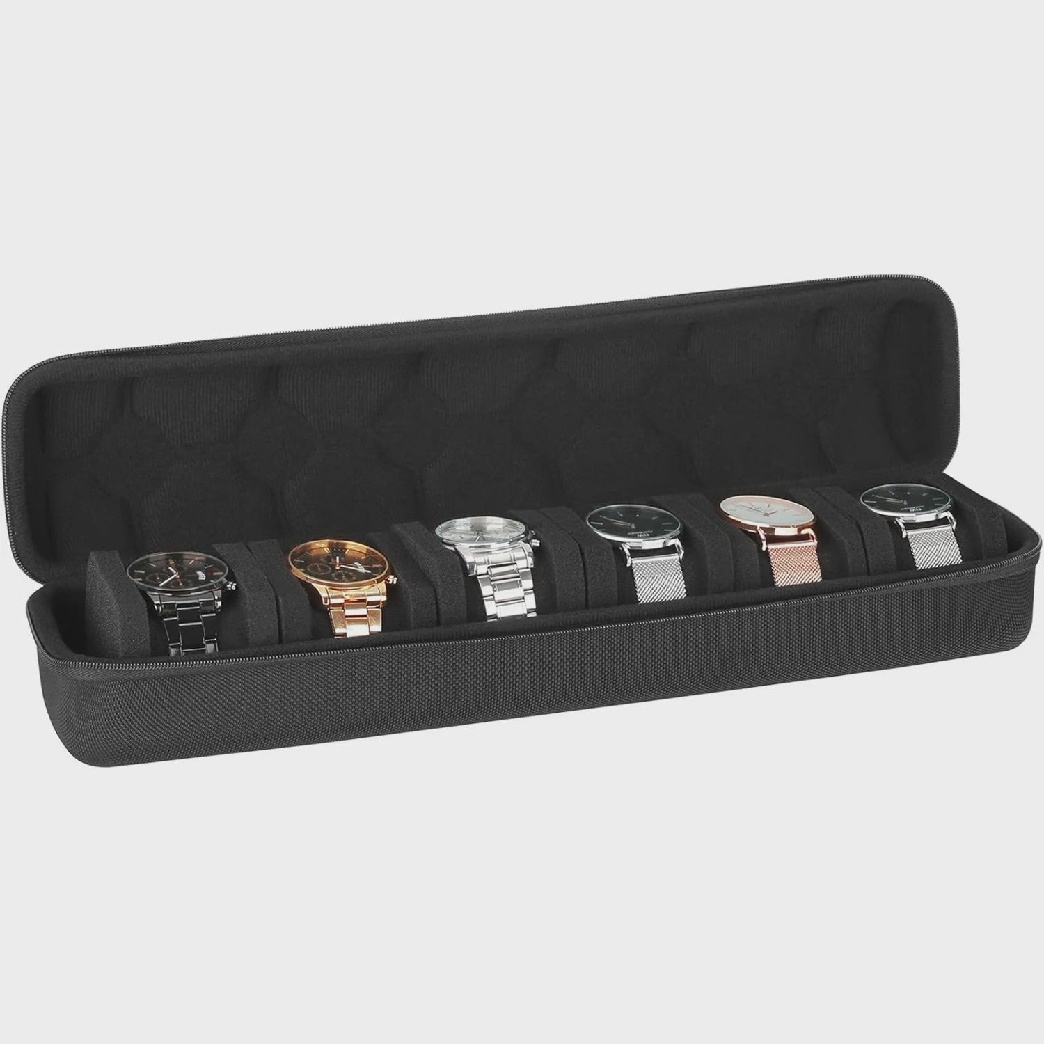 Draagbare Horlogedoos Organizer voor Heren & Dames - Reiscase & Opberghouder