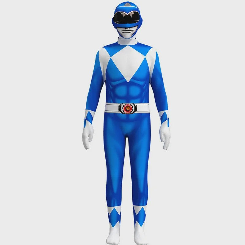 Volwassen Samurai Sentai Shinkenger Ranger Kostuum - Jumpsuit Cosplay voor Feestjes & Halloween