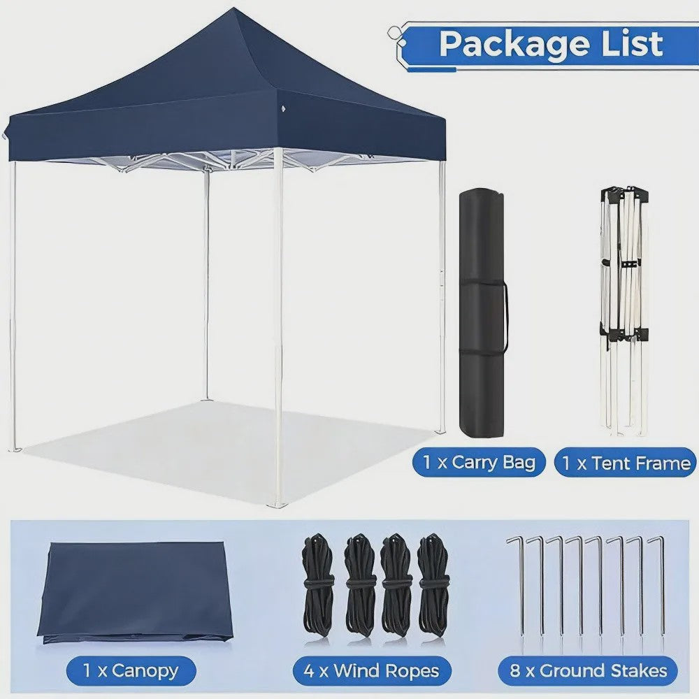 Pop-up Tuinkas 3x2m met Verstelbare Hoogte, UV- en Waterdicht