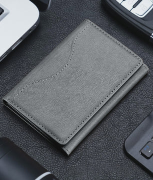 Magnetische Lederen Kaarthouder Wallet voor iPhone 16/15 Serie - Magsafe Compatibel
