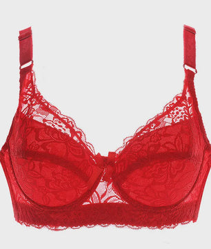 Dames Grote Maten Kant Push-Up Bralette Bh - Sexy Lingerie voor Vrouwen
