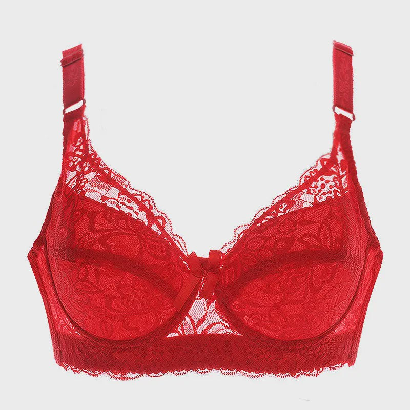 Dames Grote Maten Kant Push-Up Bralette Bh - Sexy Lingerie voor Vrouwen