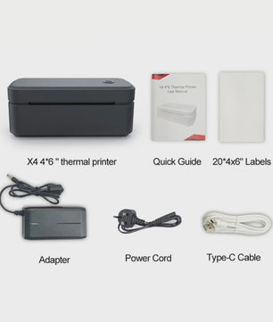 Marklife X4 Thermische Labelprinter - Draagbaar, Bluetooth & Automatische Herkenning