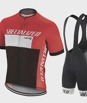 Pro Team Fietskleding Set: Zomer Wielershirt & Bib Shorts voor Racefiets en MTB