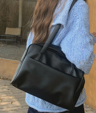 Dames Tote Bag met Textuur - Ruim, Niche Design, Schoudertas voor Dagelijks Gebruik