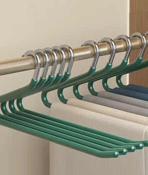 Anti-slip Gansvormige Broekenhanger - Ruimtebesparend Kledingrek voor Garderobe