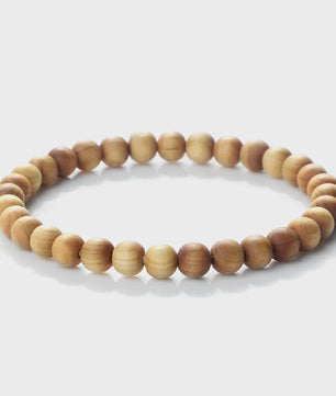 Houten Kralen Armband Sandelhout - Tibetaans Boeddha Meditatie & Gebedssieraad