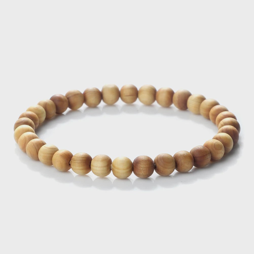 Houten Kralen Armband Sandelhout - Tibetaans Boeddha Meditatie & Gebedssieraad