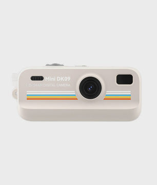 Retro Mini Digitale Camera 2K HD met 16x Zoom en Flash - Draagbaar Vlogging & Selfie Cameraatje