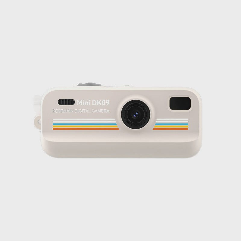 Retro Mini Digitale Camera 2K HD met 16x Zoom en Flash - Draagbaar Vlogging & Selfie Cameraatje
