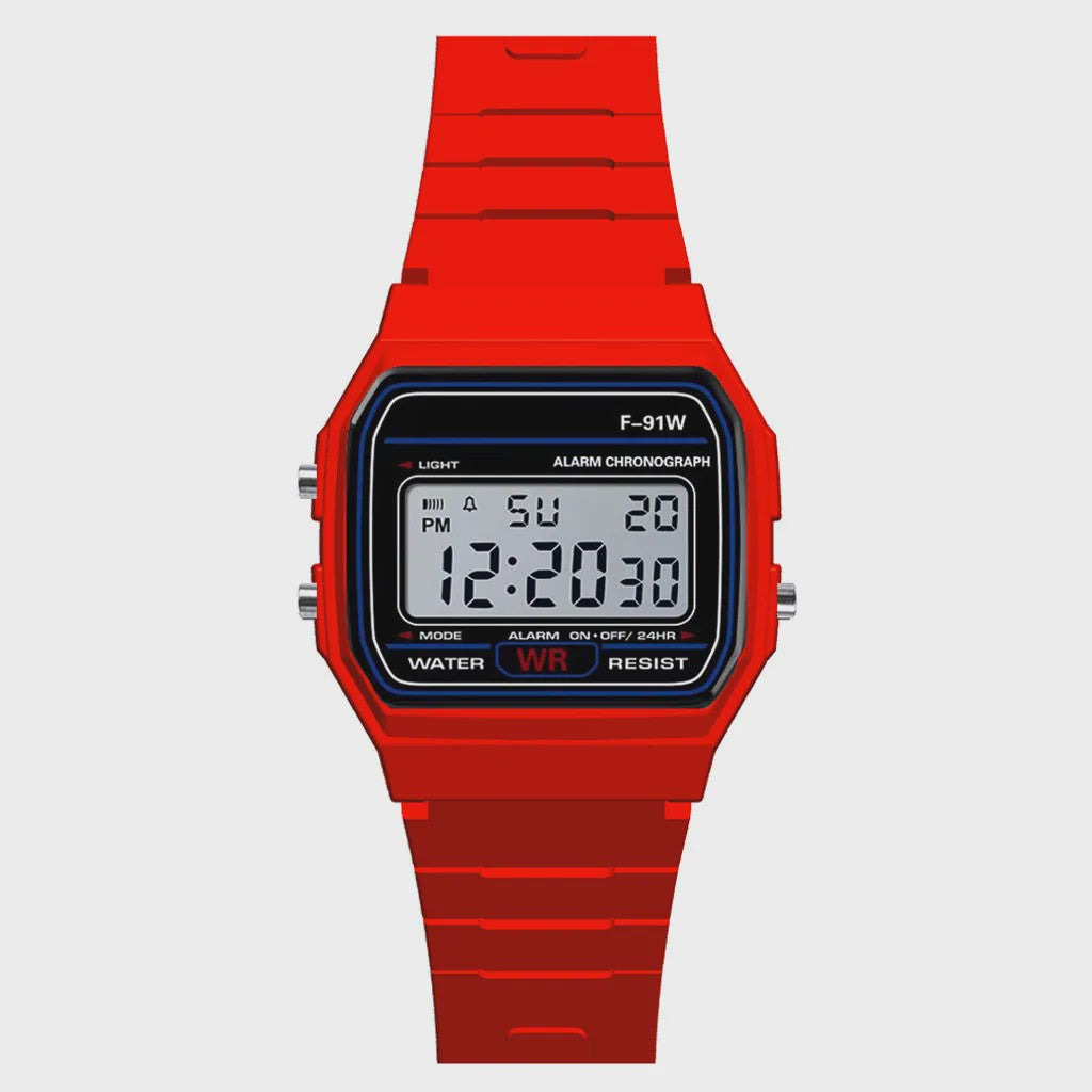 Luxe Digitale Heren & Kinder Horloge - Waterdicht, LED & Alarm