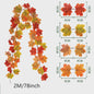 200cm Herfst Esdoornblad Slinger met Kunstbladeren - Decoratie voor Huis, Tuin, Halloween