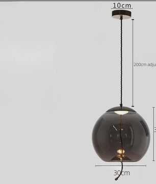 Moderne Glazen LED Hanglamp - Stijlvolle Verlichting voor Woonkamer, Keuken & Bar