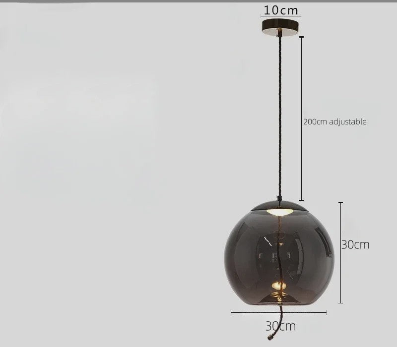 Moderne Glazen LED Hanglamp - Stijlvolle Verlichting voor Woonkamer, Keuken & Bar