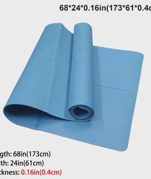 Opvouwbare Yogamat van EVA - Eco-vriendelijk, Draagbaar & Antislip voor Yoga, Pilates & Fitness - Diverse Diktes (3/4/6mm)