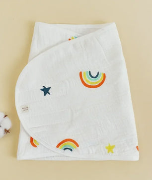 Zachte Katoenen Baby Swaddle Wrap (0-6 mnd) - Anti-schrik slaapwikkel voor pasgeborenen