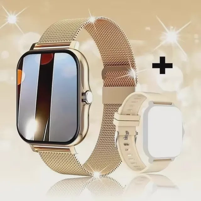 Multifunctioneel Smartwatch voor Heren & Dames - Bluetooth, Muziek, Fitness & Slaapmonitor