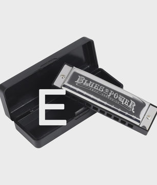 Professionele Diatonische Blues Harmonica - 10 Gaten, 20 Tonen, Inclusief Koffer