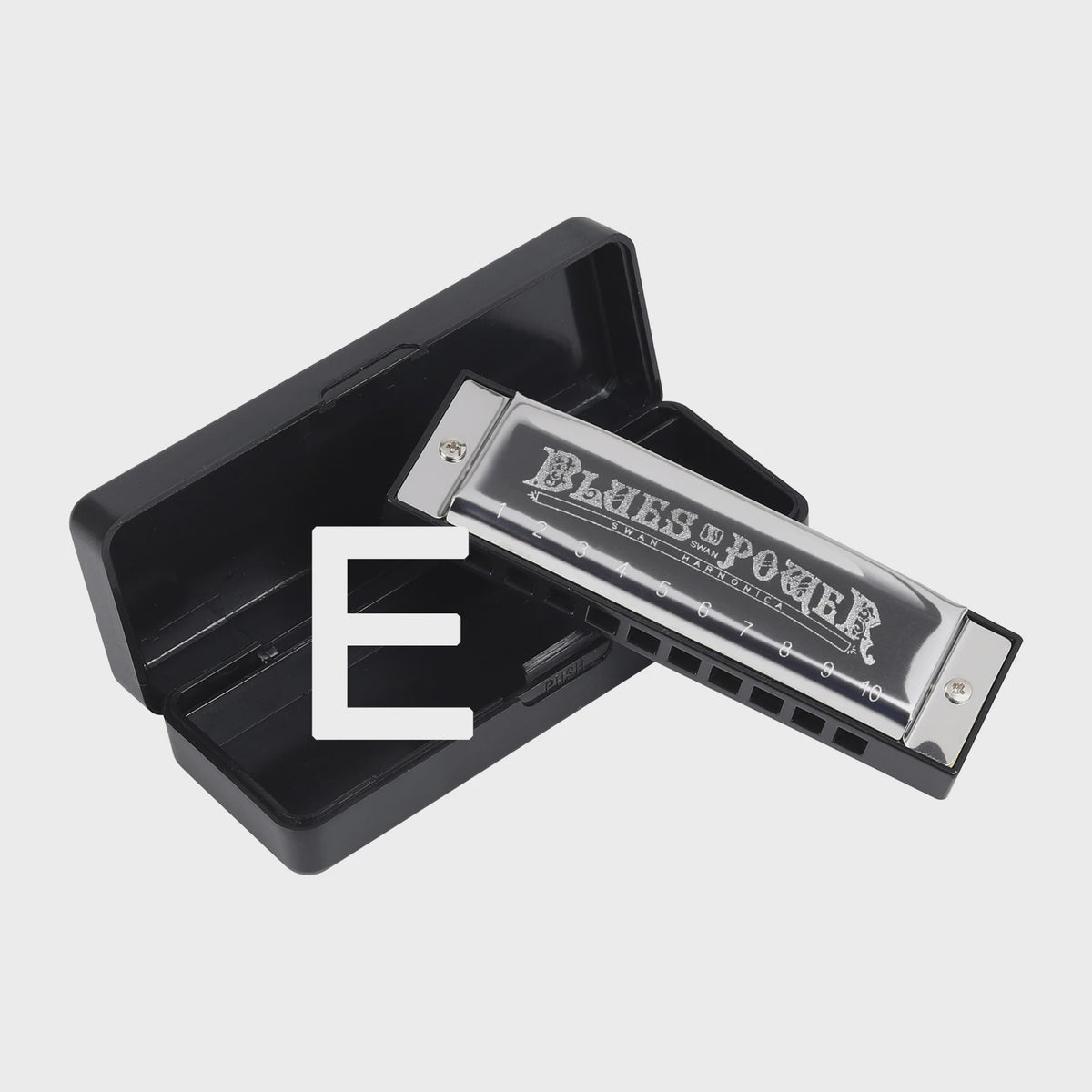 Professionele Diatonische Blues Harmonica - 10 Gaten, 20 Tonen, Inclusief Koffer