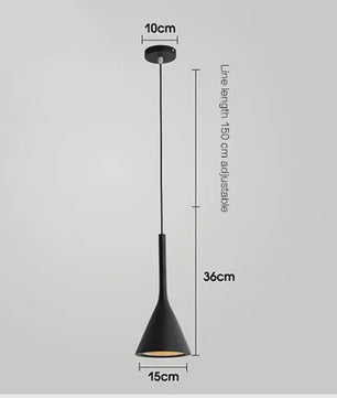 Moderne LED Hanglamp E27 Fitting - Stijlvol en Veelzijdig voor Keuken, Slaapkamer of Eetkamer