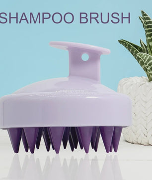 Siliconen Hoofdmassage Borstel - Zachte Scalp Massager voor Shampoo & Ontspanning