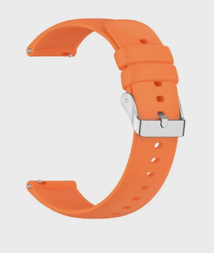 Universele Siliconen Horlogeband 20mm & 22mm - Snelwissel & Comfortabel
