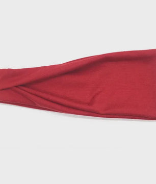 Dames Haarband Twist Katoen - Sportieve Turban Hoofdband met Knoop