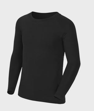 Kids Children Boy Girl Compression Running Long T Shirt Fitness Sport Basketball Football Gym Sportswear Soccer Clothes 25