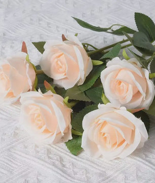 Kunst Rozen Takken - Realistische Kunstbloemen voor Bruiloft & Decoratie (1, 5, 10, 20 stuks)