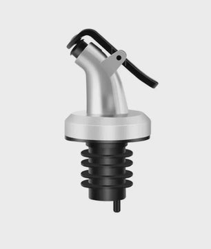 Set van 4x Wijnfles Stop & Olijfolie Schenktuit - Lekvrije Keuken Bar Accessoires