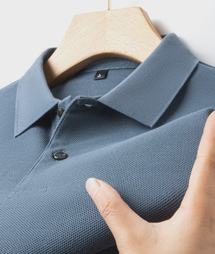 Heren Poloshirt Korte Mouw - 100% Gemerceriseerd Katoen, Ademend & Stijlvol voor Zomer, Golf & Casual