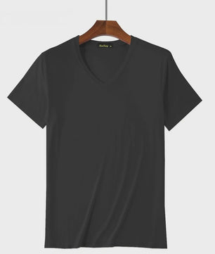 2-Pack Bamboe Fiber T-shirts Heren - Ronde Hals, Korte Mouw, Ademend & Zweetabsorberend