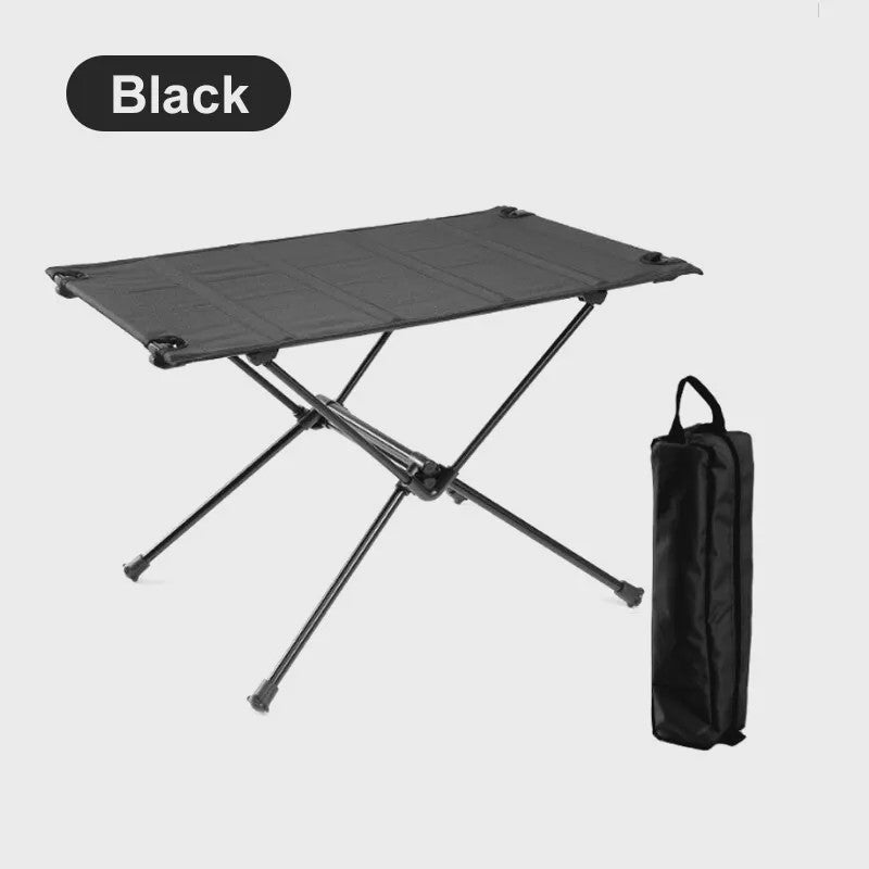 WESTTUNE Campingtafel Opvouwbaar Lichtgewicht Aluminium & 1680D Oxford Doek - Draagbaar voor Outdoor Picknick