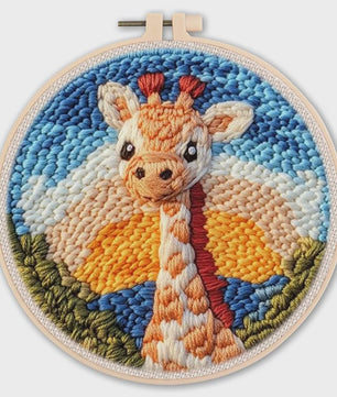 Punch Needle Borduurpakket - Dieren & Patronen - DIY Knutselset voor Beginners