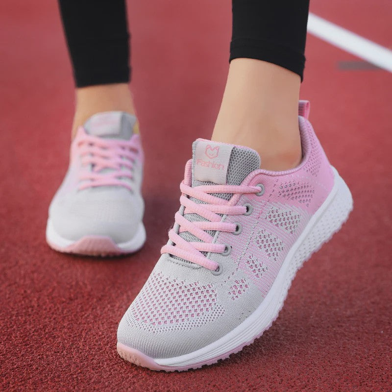Dames Sportschoenen Platform Sneakers - Ademend Mesh voor Lente/Zomer