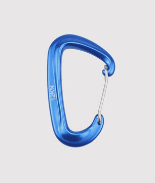 12KN D-vorm Karabijnhaak - Kleine Klimhaak voor Outdoor, Camping & Outdoor Avonturen