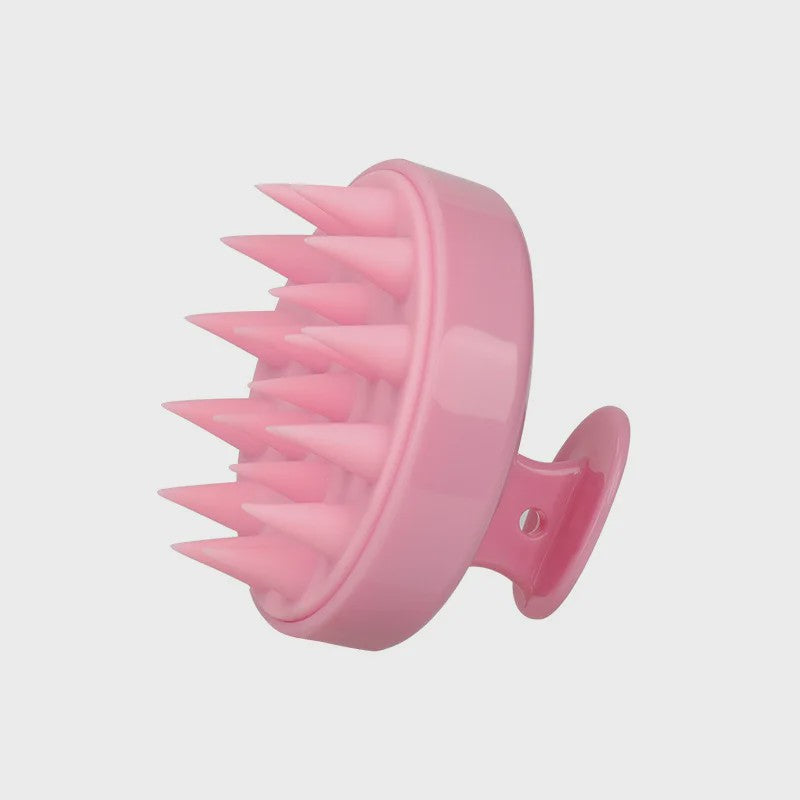 Zachte Siliconen Hoofdhuid Massager Borstel - Voor Grondige Reiniging en Ontspanning