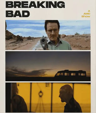 Breaking Bad Canvas Poster - Vintage Film Art Print voor Woonkamer Decoratie
