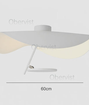 Moderne LED Plafondlamp Schotelvorm Goudkleurig Interieur - SediaXL