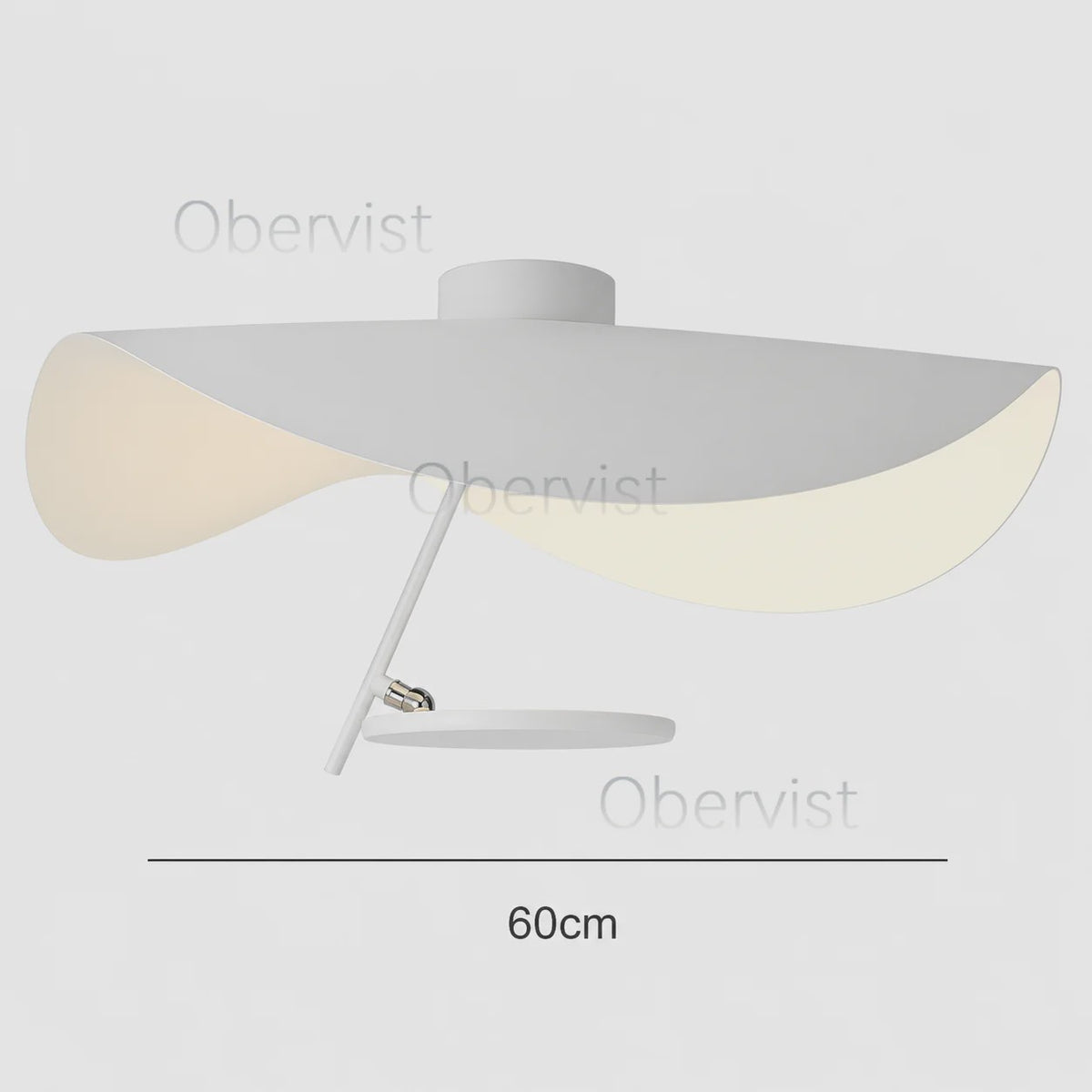 Moderne LED Plafondlamp Schotelvorm Goudkleurig Interieur - SediaXL