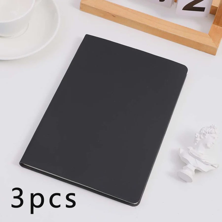 A5 Soft Leather Notitieboek - 120 Pagina's, Waterdicht & Comfortabel