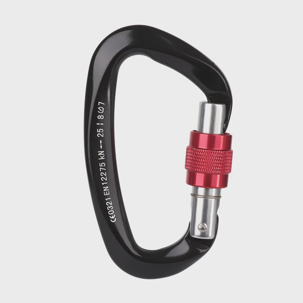 Professionele Aluminium Karabiner Haak - Veilig Klimmen & Outdoor