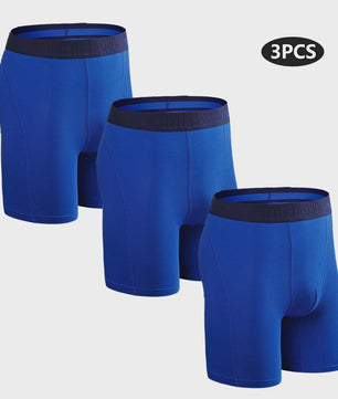 Set van 3 Heren Long Boxershorts - Comfortabel Katoen